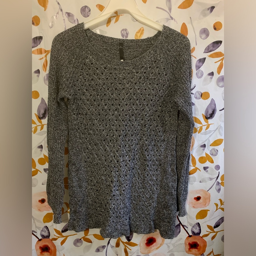 🔥5/$25 Woolworths Open-Knit Crewneck Sweater Sz S
